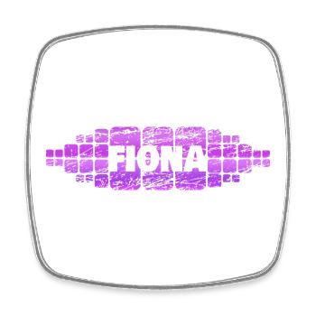 Mama Fiona - Viereckiger Kühlschrankmagnet - Weiß - Vorne