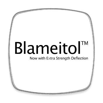 Sibling Drug Blame Not My School - Square fridge magnet - white - Front