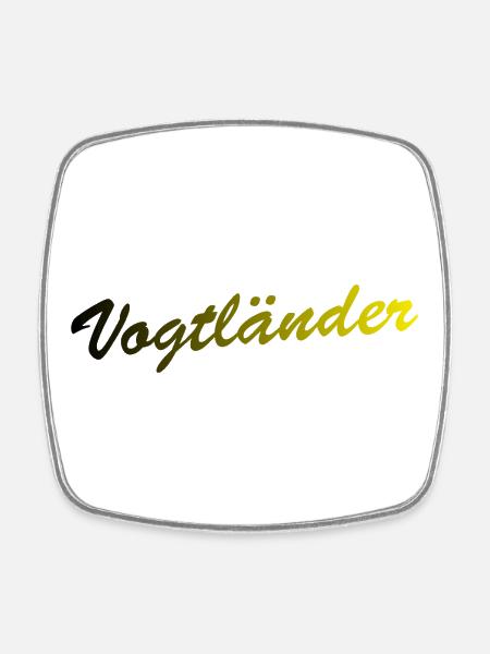 Vogtländer - Square fridge magnet - white