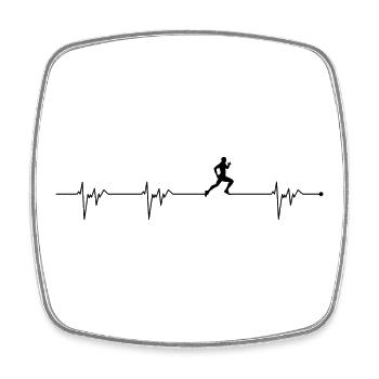 Please upload the design image - Square fridge magnet - white - Front