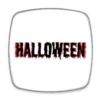 Halloween - Viereckiger Kühlschrankmagnet - Weiß - Vorne