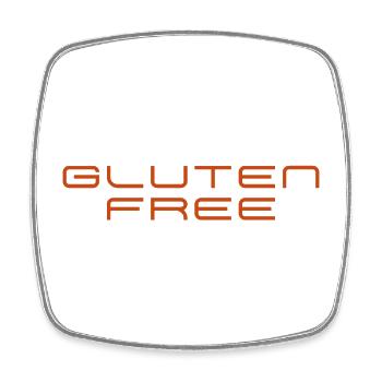 Gluten Free - Square fridge magnet - white - Front