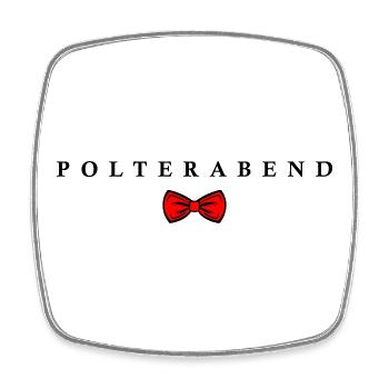 Polterabend Junggesellenabschied - Viereckiger Kühlschrankmagnet - Weiß - Vorne