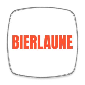 Bierlaune Shirt – Lustiges Frühlingsfest Bier Fest - Viereckiger Kühlschrankmagnet - Weiß - Vorne