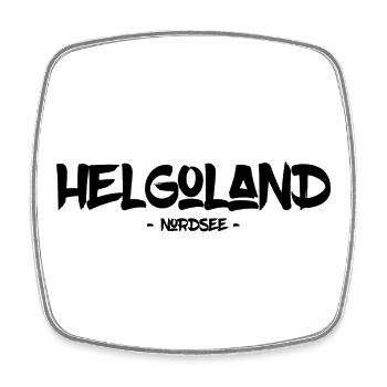 Helgoland - Nordsee - Insel - Lange Anna - Viereckiger Kühlschrankmagnet - Weiß - Vorne