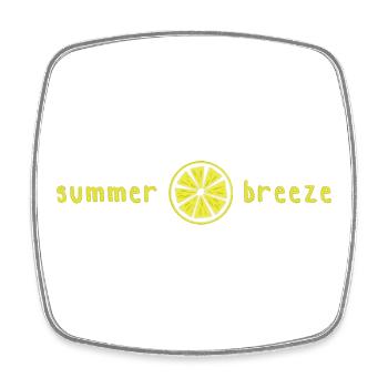 Summer Breeze - Square fridge magnet - white - Front