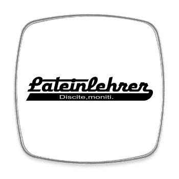 2541614 15062298 lateinlehrer - Viereckiger Kühlschrankmagnet - Weiß - Vorne