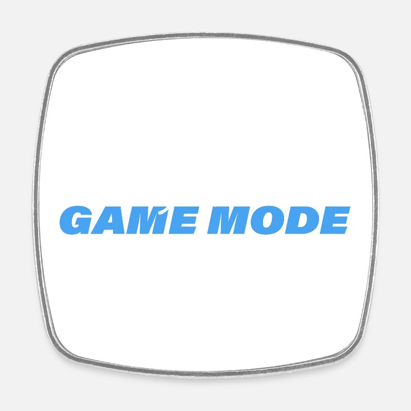 TOUJOURS EN MODE JEU - Magnet carré - blanc