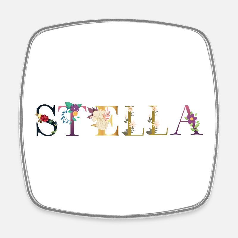 Stella - Square fridge magnet - white