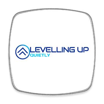 Leises Design auf dem neuesten Stand - Viereckiger Kühlschrankmagnet - Weiß - Vorne