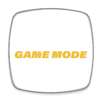 TOUJOURS EN MODE JEU - Magnet carré - blanc - Devant