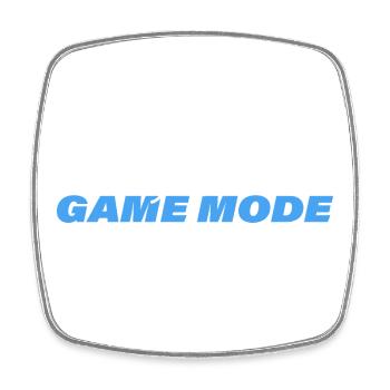 TOUJOURS EN MODE JEU - Magnet carré - blanc - Devant