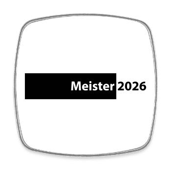 Champion 2026 Championship - Square fridge magnet - white - Front