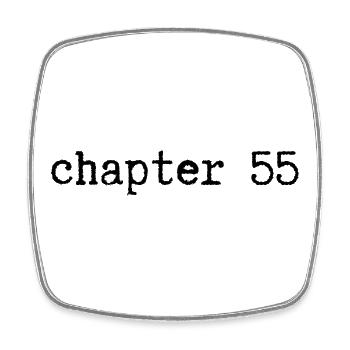 chapter 55 Birthday - Square fridge magnet - white - Front