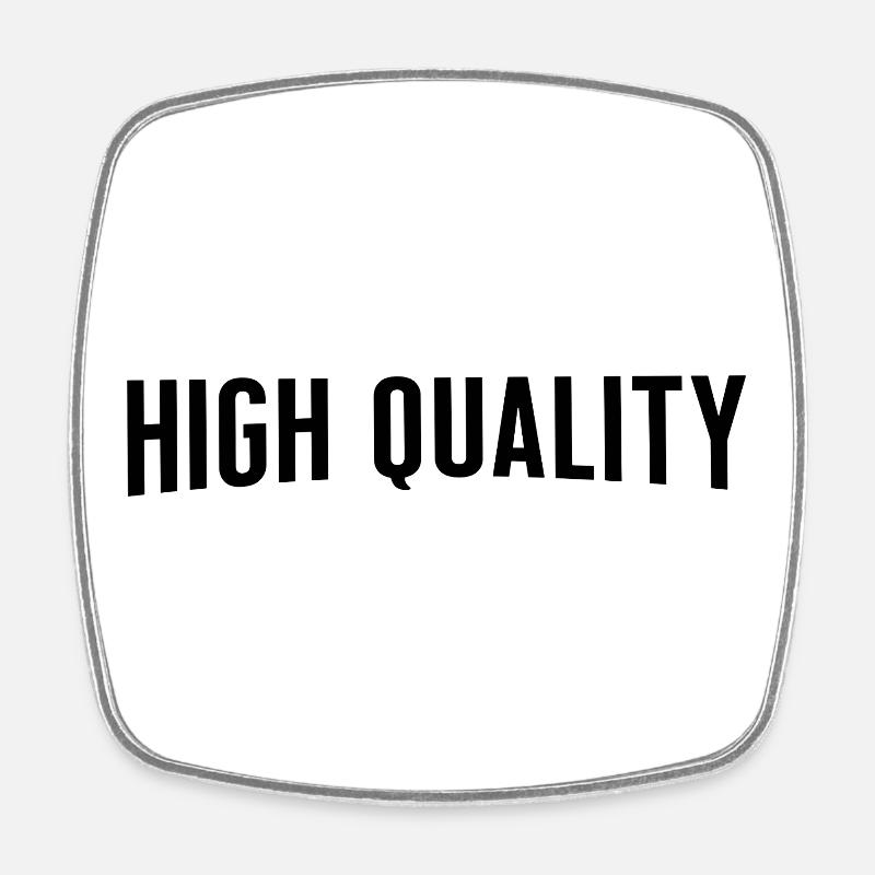 high quality - Square fridge magnet - white