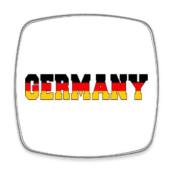T-shirt allemand Allemagne - Magnet carré - blanc - Devant