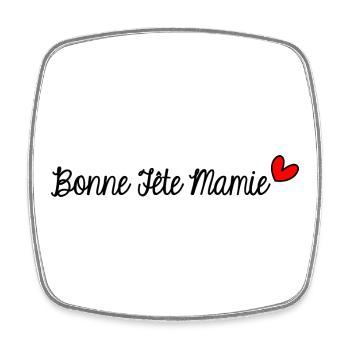 GRANNY. GRANDMA. MOTHER'S DAY. HAPPY BIRTHDAY - Square fridge magnet - white - Front