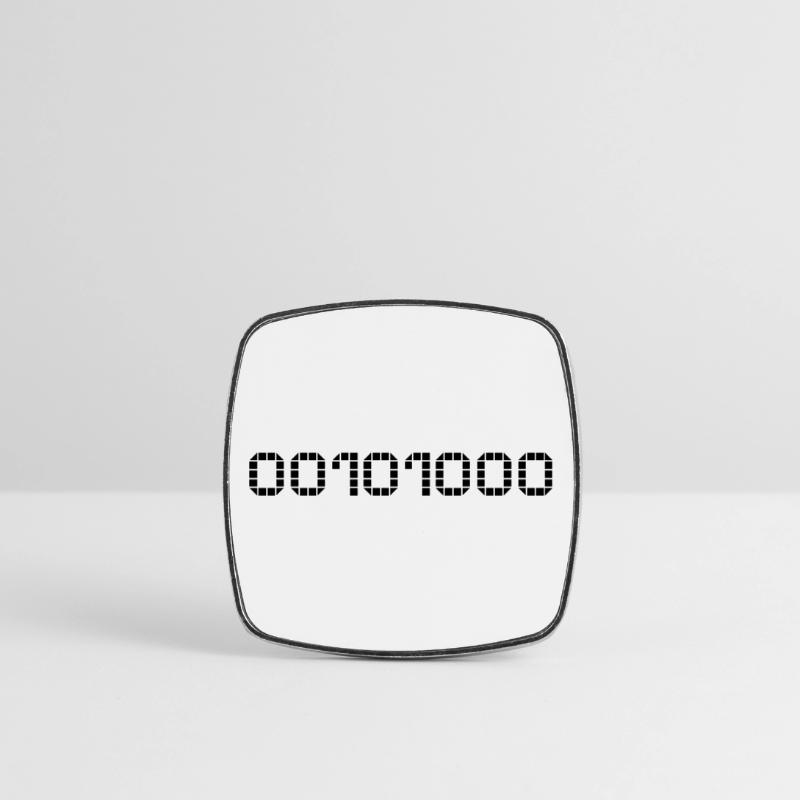 Binary notation - 40 Square fridge magnet