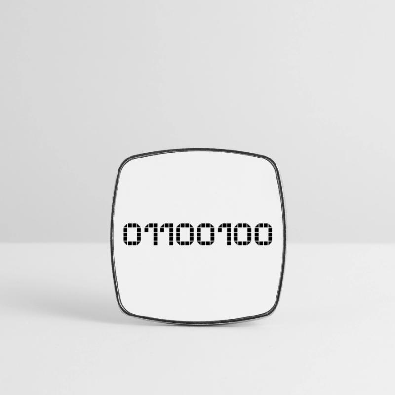 Binary notation - 100 Square fridge magnet