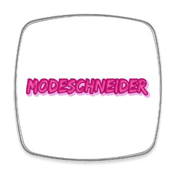 Job Modeschneider - Viereckiger Kühlschrankmagnet - Weiß - Vorne