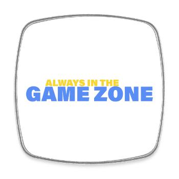GAME ZONE - Square fridge magnet - white - Front
