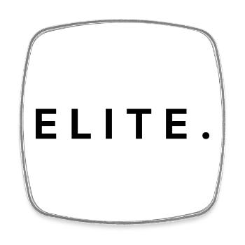 Style Elite Motivation - Square fridge magnet - white - Front