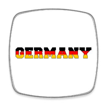 T-shirt allemand Allemagne - Magnet carré - blanc - Devant