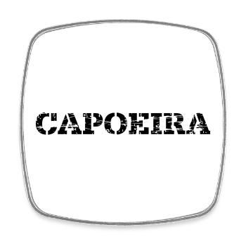Capoeira - Square fridge magnet - white - Front