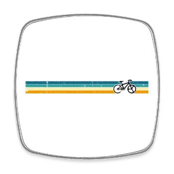 Please upload design - Square fridge magnet - white - Front