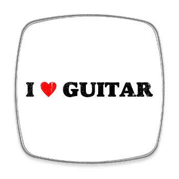 Require design for metadata - Square fridge magnet - white - Front