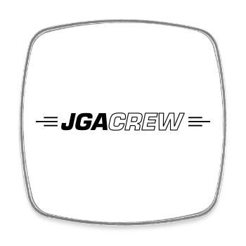 Jga Crew Junggesellenabschied - Viereckiger Kühlschrankmagnet - Weiß - Vorne