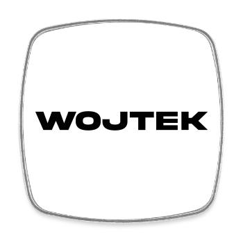 WOJTEK - Magnet carré - blanc - Devant