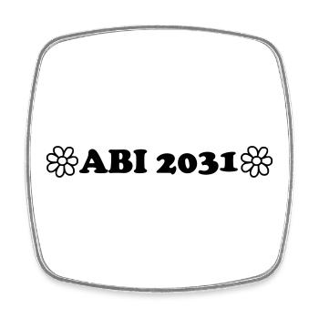 ABI 2031 - Magnet carré - blanc - Devant