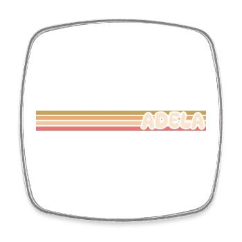Style Adel - Square fridge magnet - white - Front