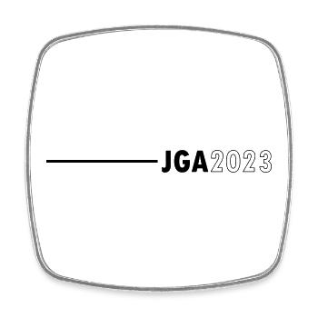 Jga 2023 Junggesellenabschied - Viereckiger Kühlschrankmagnet - Weiß - Vorne