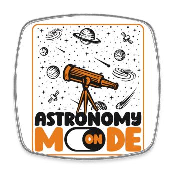Mode Astronomie Sur Astronomie Photographe Cosmologiste - Magnet carré - blanc - Devant