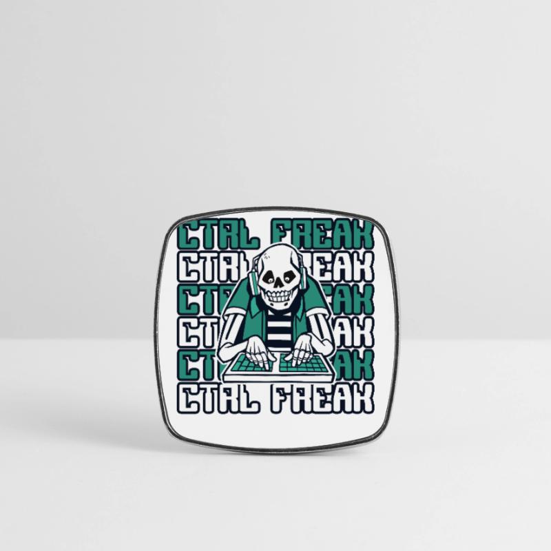 CTRL Freak Software Developer Developer Square fridge magnet