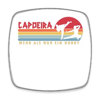 Capoeira mehr als ein Hobby Capoeirista Ginga - Viereckiger Kühlschrankmagnet - Weiß - Vorne