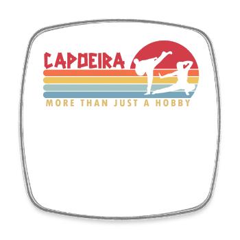 Capoeira mehr als ein Hobby Ginga Capoeirista - Viereckiger Kühlschrankmagnet - Weiß - Vorne