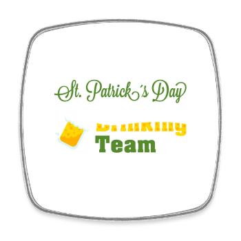 Jour Équipe potable de Saint-Patrick - Magnet carré - blanc - Devant