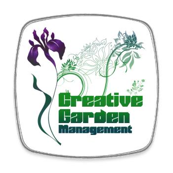 Creative Garden Management - Square fridge magnet - white - Front