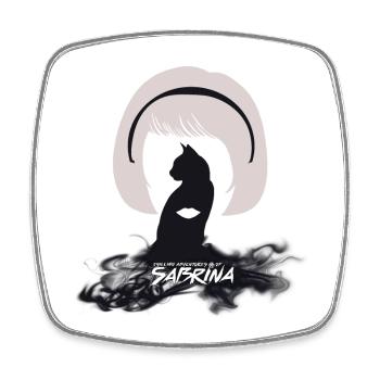 Chilling Adventures Of Sabrina - Square fridge magnet - white - Front