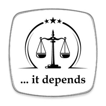 Avocat avocat avocat droit étudiant en droit - Magnet carré - blanc - Devant