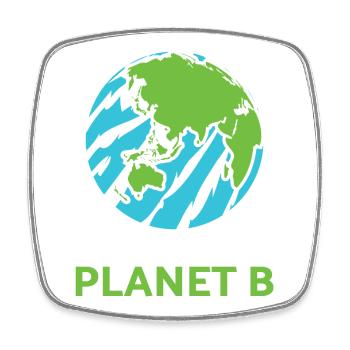 Climate protection environment planet earth climate climate policy - Square fridge magnet - white - Front