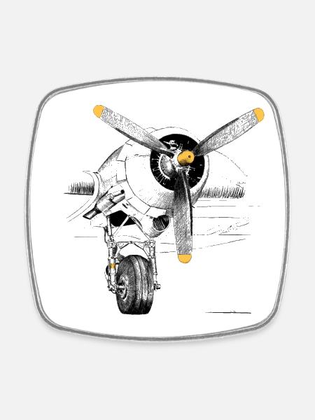 Motor - Magnet carré - blanc