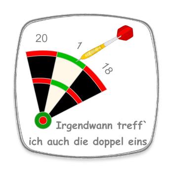darts sport - Viereckiger Kühlschrankmagnet - Weiß - Vorne