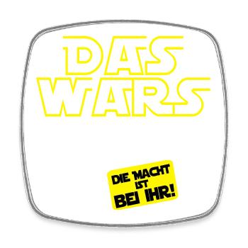 Junggesellenabschied , Das wars bei Ihr ...(25) - Viereckiger Kühlschrankmagnet - Weiß - Vorne