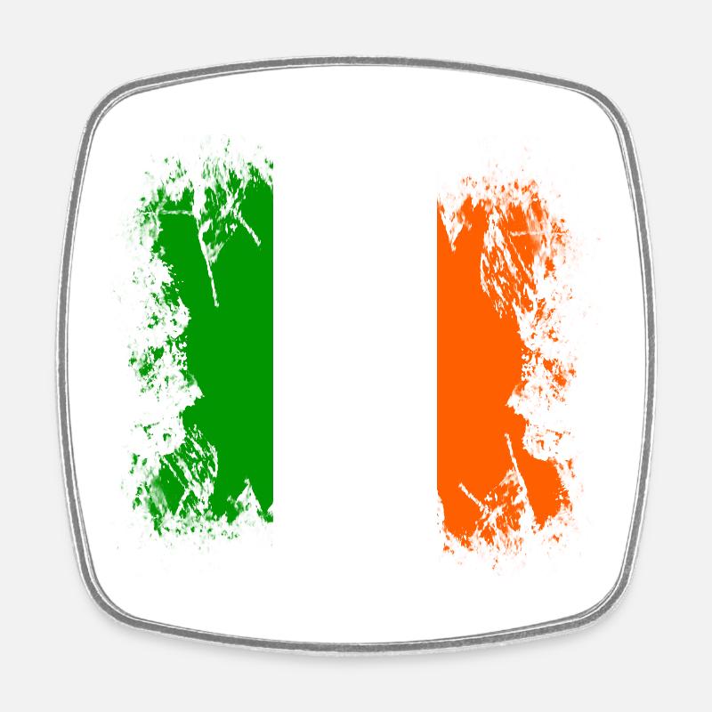 Ireland - Ireland - Square fridge magnet - white