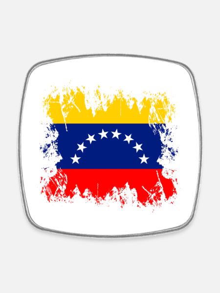 Venezuela (Venezuela) - Magnet carré - blanc