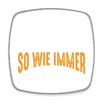 Junggesellenabschied - Viereckiger Kühlschrankmagnet - Weiß - Vorne